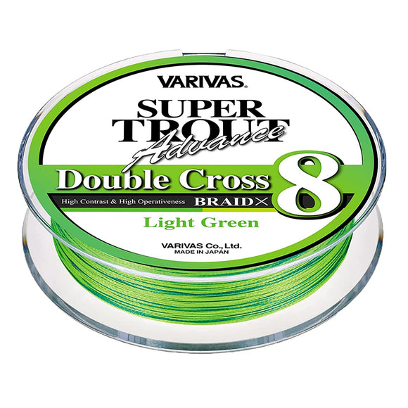 Varivas Super Trout Advanced Double Cross PE X8 Light Green 100m