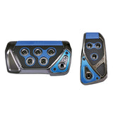 Carmate Car Pedal Set Razo GT SPEC AT -SS FITS: Prius, Hustler, Other: Model: RP109bl, Blue