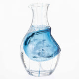 Toyo Sasaki Glass 61507 Tokuri Cold Sake Carafe, Blue, 10.1 fl oz (300 ml), Japanese Garasu, Handmade in Japan