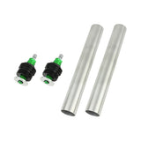 POSH NINJA250 NINJA400 Motorcycle Accessories Initial Adjuster with Air Bulb, Black/Lime Green 135665-28