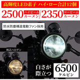 Daytona Bellof (Verov) For motorcycles LED H4 Headlight valve 2500 lumen Precious Lay Z2 6500K (white color) 97242