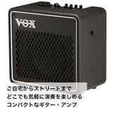 VOX Mini GO 50 Electric Guitar Modeling Amplifier for Home Practice, Portable, Microphone Input, Headphone Output, Effect, Rhythm Machine, Looper, MP3 Connection, Mobile Battery Compatible