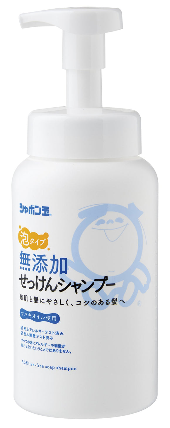 Soap bubble additive-free soap shampoo foam type body 520ml