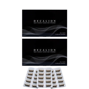 Decalion DECALION Patent Ingredient, Bioperin, Citrulline, Zinc, Arginine, Maca, Oxoamidine, Selected 67 Different Ingredients, Concentrated Formula, Domestic Production, 90 Pieces (x 2))