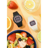 [Casio] Babygie Watch Radio Solar Super Illuminator Type (High Brightness LED Light) BGD-5000U-7DJF Women's White