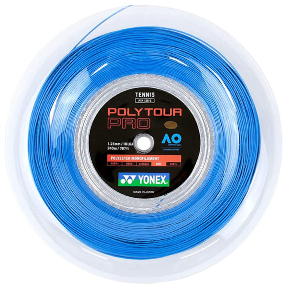 YONEX POLY TOUR PRO 125 240m Roll PTP125-2 Tennis String