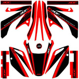 MDF GRAPHIC KIT XR230 (07-12), Model: M06XR230-A-RD-ALL