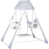 NONAKA Seisakusho Soboro in a Room 2 Person Swing, Gray, 1 Piece (x 1) 2 Years and Up