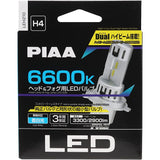 PIAA Headlight/Fog Lamp LED 6600K <Controller Les Type-Standard Dodo Series> Equipped with Dual High Beam