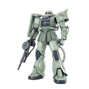 MG Mobile Suit Gundam MS-06J Mass Production Zaku Ver. 2.0, 1/100 Scale, Color-Coded Plastic Model