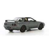 Kyosho Original KSR43104GR 1/43 Nissan Skyline GT-R R32 Nismo Grand Touring Car, Gray, Finished Product