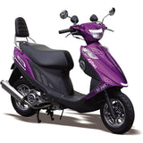 Kijima Bike Bike Part Backrest Address V125S/V125S Basic Back Pat included 210-0016