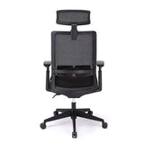 Itoki YL7-BK-AEL Salida Office Chair, Extra High Back, Black