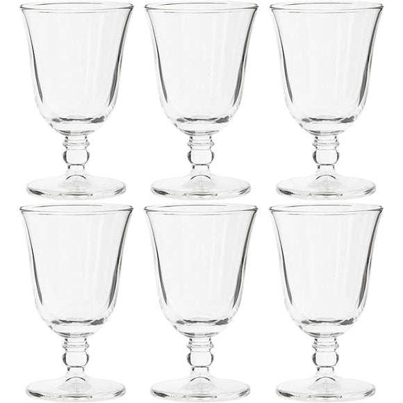 Toyo Sasaki Glass TS-9203-JAN Mini Stem Glass, 2.4 fl oz (70 ml), Cold Sake Glass, Made in Japan, Dishwasher Safe, Set of 6