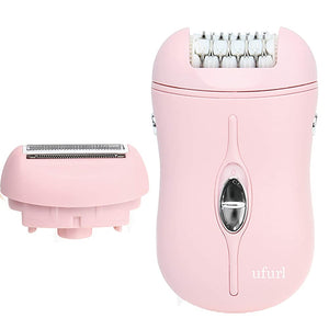 Macross Ufour MEBL-90 Women's Body Shaver, Serana, White 2 Heads