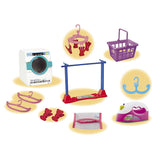 Popo-chan Tools, Popo-chan and Small Popo-chan Pretend Washing Plus, Includes Iron & Washing Basket