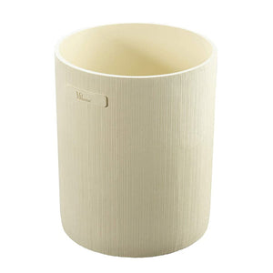 Senko M+home 86234 Raurea Dust Box, Ivory, Approx. Diameter 9.4 x Height 11.6 inches (24 x 29.5 cm)