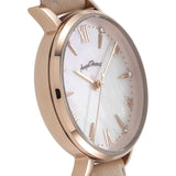 [ANGELHEART] Watch Angel Heart Sparkle Time Pearl Dial Dial Stainless Steel Solar Battery Change Strap Included 29MM Regular Warranty ST29PPK Women's Beige