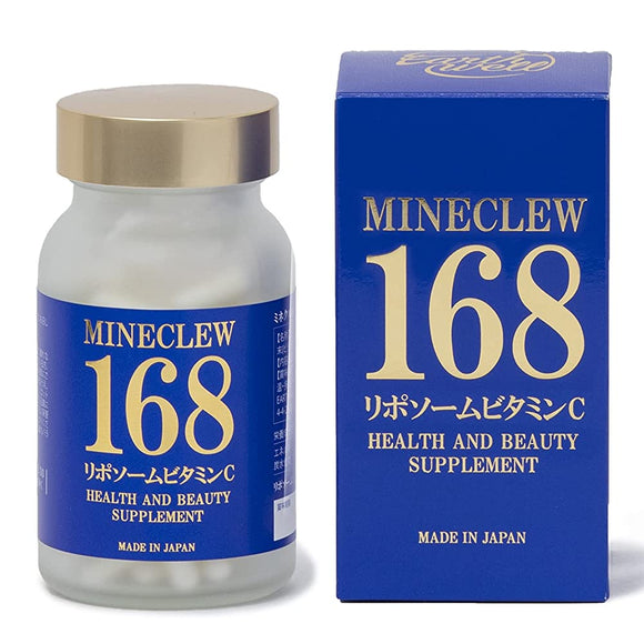 MINECLEW168 [Minecle 168] liposome vitamin C supplement 1520mg high blend 120 tablets