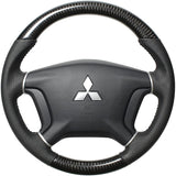 REAL (Real) Steering [Pajero (V8#W/V9#W)] Black Carbon D5-BKC-BK-PAJ