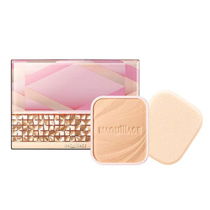 MAQUILLAGE Dramatic Powdery UV & Compact Case Limited Set 4 Foundation Refill + Jewel Design Case Ocher 10 9.3g