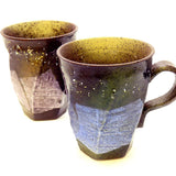 Kyutani Ware Couple Mug Cup Silver Colored Silver Chirashi