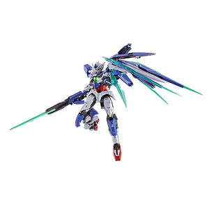 METAL BUILD Mobile Suit Gundam 00: 00 QAN T: Approx. 7.1 Inches (180 mm) ABS &amp; PVC &amp; Die Cast Painted Articulated Figurine
