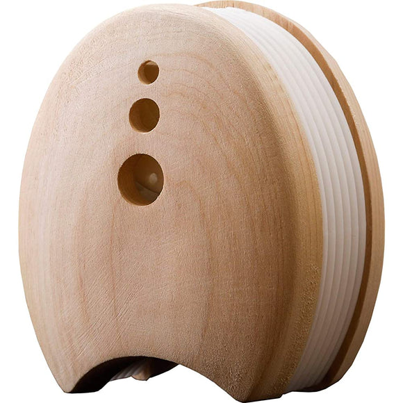 Aroma Diffuser Fan Shaped Wood Cover Wood Breeze ECO Natural