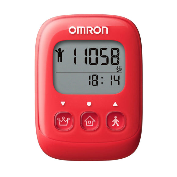 Omron (Omron) Pedometer wellnesslink Red HJ 326 F R