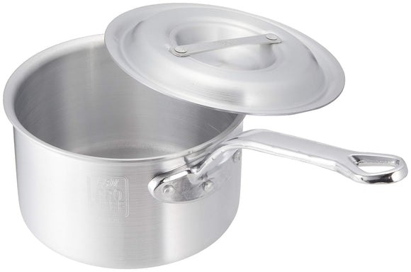 EBM aluminum professional chef Deep One Hand Pot (with scale) 18 cm