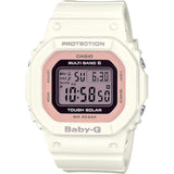 [Casio] Babygie Watch Radio Solar Super Illuminator Type (High Brightness LED Light) BGD-5000U-7DJF Women's White