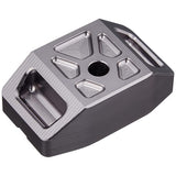 KITACO 519-1452990 Chain Adjuster Cap, Grom (JC92), Ducks 125 (JB04), Aluminum Anodized Finish, Gunmetal