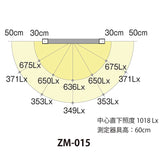 Yamada Lighting ZM-015W Z-LIGHT LED Magnetic Under Shelf Light, White