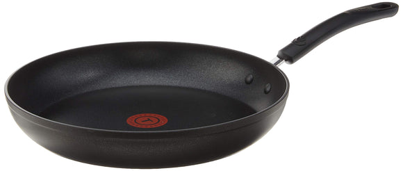 T-fal C5610764 Titanium Advanced Nonstick Thermo-Spot Heat Indicator Dishwasher Safe Cookware Fry Pan, 11.8 inches (30 cm), Black