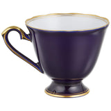 Koransha Cup Saucer Lapis 3.1 inches (8 cm), Something Blue, Set of 2