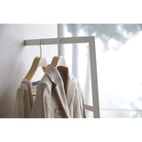 Yamazaki Business Hanger Rack Slim Coat Hanger Line White 2767