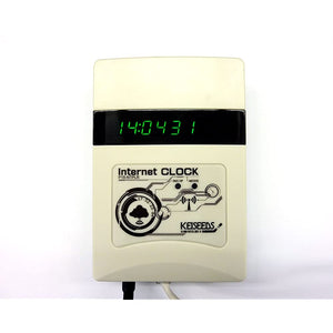 Radio Clock P18-NTPLR Clock with Signal Transmission Function (White)