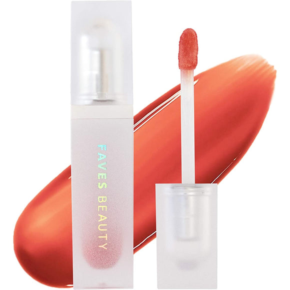 FAVES BEAUTY (pumpkin latte) my color water tint lipstick lip tint non-fading brevet summer ieve autumn personal color (faves beauty)