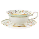 Noritake T50717A/4909 Cup & Saucer (Coffee Tea), 7.5 fl oz (215 cc), Primrose Bone China