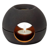 metafisu Tea Incense Burner saen Black 25080 – BK