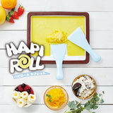 Doshisha Ice Cream Maker, Happy Roll Tablet DHRL-18, Rolled Ice Cream at Home