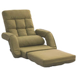 Tac Floor Chair 3-Way with Armrest, Compact, Green