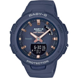 [Casio] Babygie Watch FOR SPORTS Pedometer Equipped with Bluetooth BSA-B100-2AJF Women's Blue