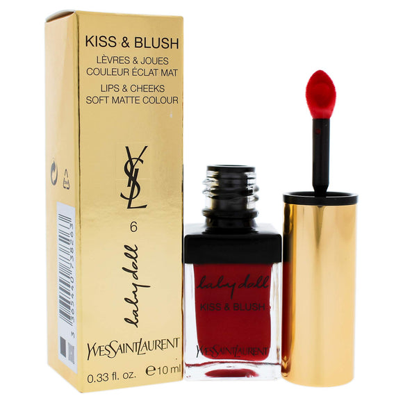 Yves Saint Laurent Baby Doll Kiss & Blush # 06 Rouge Libertine