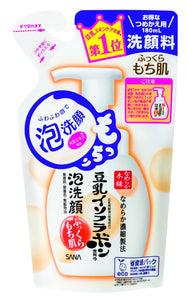 Nameraka Honpo Foam Face Wash Refill 180ml