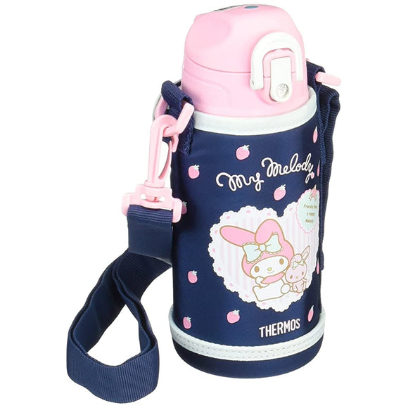 Sanrio My Melody 2-Way Stainless Steel Bottle (Navy)