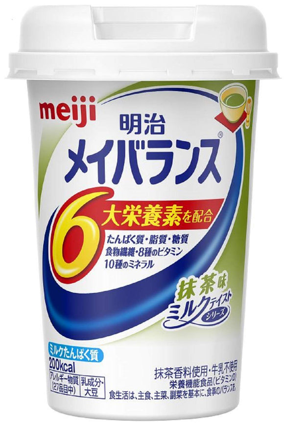 Meiji Maybalance Mini Cup Matcha Flavor, 1414917 ,