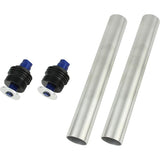Posh (POSH) Motorcycle Supplies Initial adjuster type 2 Air valve No Black/Blue Ninja250 Ninja400 2018 ~ 135666-01