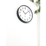 KATOMOKU plywood clock 19 km-111BRC Black Radio Clock Continuous Second Hand 12.0 inches (304 mm)