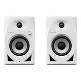 Pioneer DJ 4" 2-way Active Monitor Speaker DM-40D-W (White)